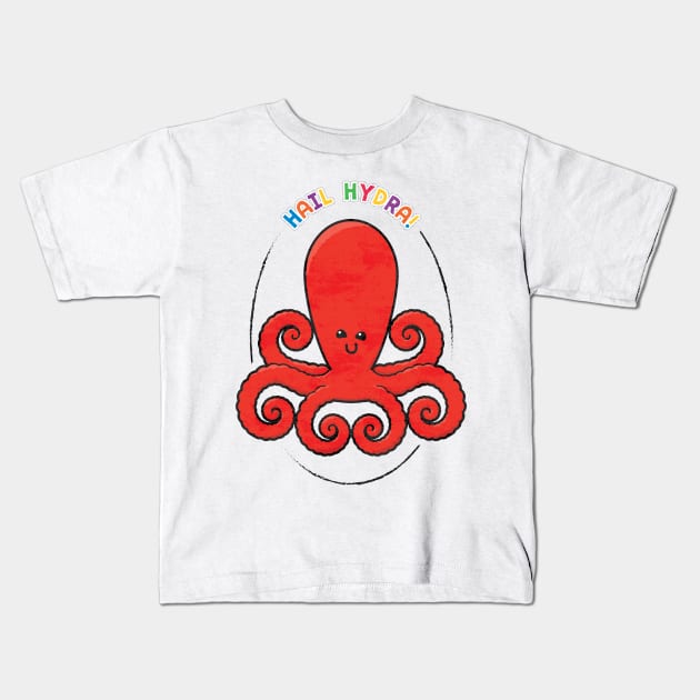 The Acclaimed Octopus Kids T-Shirt by monsieurgordon